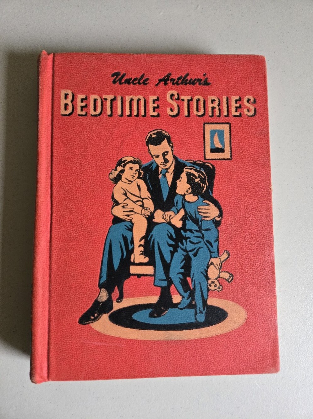 1950s Uncle Arthur's Hardcover Bedtime Stories book Volume 1